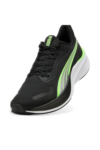 Črni in limetini tekaški copati Puma Pounce Lite