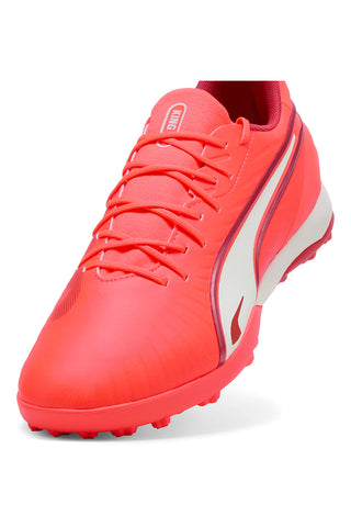 Čevlji za dvoranski nogomet Puma KING MATCH TT rdeči