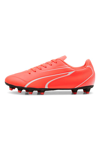 Rdeči nogometni čevlji s špicami PUMA VITORIA FG/AG