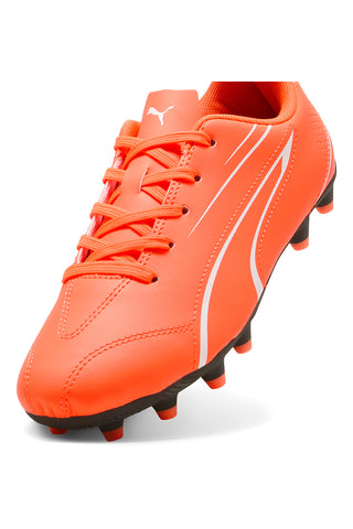 Rdeči nogometni čevlji s špicami PUMA VITORIA FG/AG Jr
