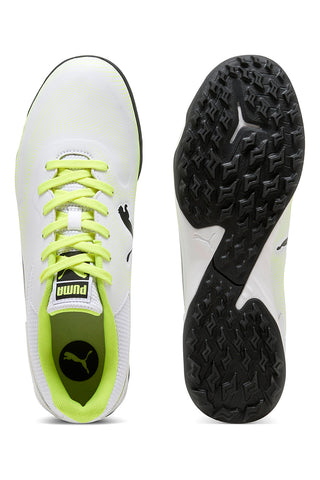 Beli in rumeni fluo čevlji za futsal Puma TRUCO III TT