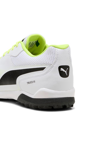 Beli in rumeni fluo čevlji za futsal Puma TRUCO III TT