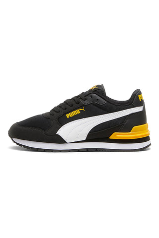 Črni in rumeni športni copati Puma St Runner V4 Mesh Jr
