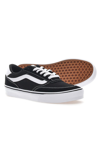 Črne in bele superge Vans Brooklyn