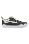 Olive zelene in bele superge VANS FILMORE