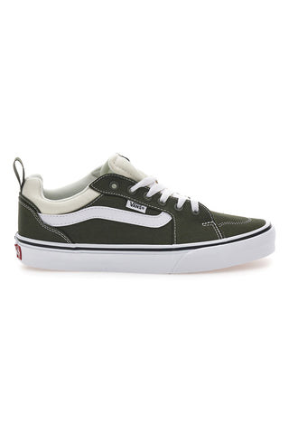Olive zelene in bele superge VANS FILMORE