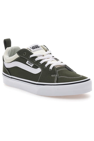 Olive zelene in bele superge VANS FILMORE