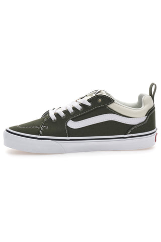 Olive zelene in bele superge VANS FILMORE