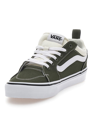 Olive zelene in bele superge VANS FILMORE