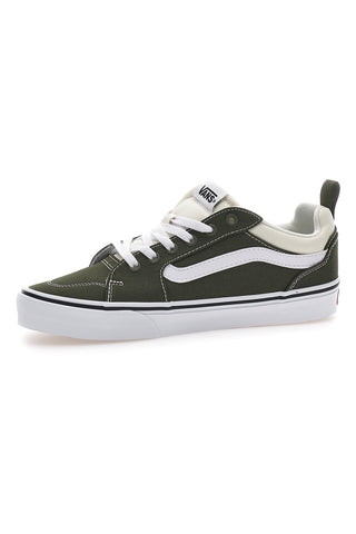 Olive zelene in bele superge VANS FILMORE