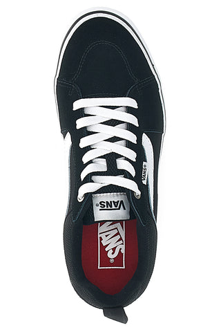 Črni in beli superge Vans Filmore
