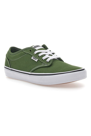 Zelene superge z belimi vezalkami Vans Atwood