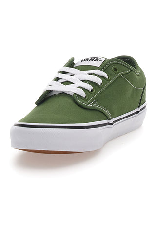 Zelene superge z belimi vezalkami Vans Atwood