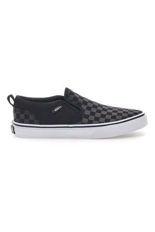 Črni in beli superge Vans Asher