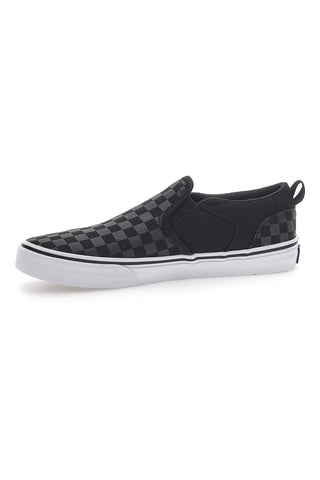 Črni in beli superge Vans Asher