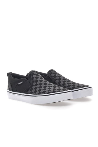 Črni in beli superge Vans Asher