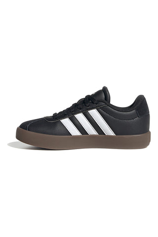 Črni športni copati z belimi detajli Adidas VL Court 3.0
