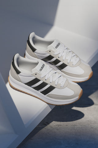 Bele superge z črnimi in sivimi detajli ADIDAS RUN 70s 2.0 J