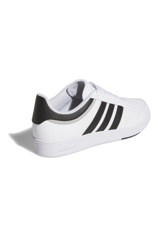 Bele superge z zgornjim delom iz semiša ADIDAS Hoops 4.0