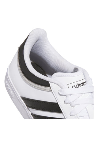 Bele superge z zgornjim delom iz semiša ADIDAS Hoops 4.0