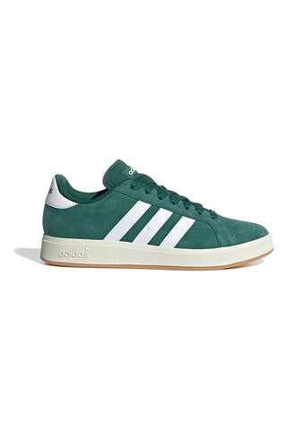 Zelene superge z zgornjim delom iz semiša ADIDAS Grand Court Base 00s