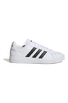 BELE SUPERGE Z VEZALKAMI ADIDAS GRAND COURT BASE 2.0