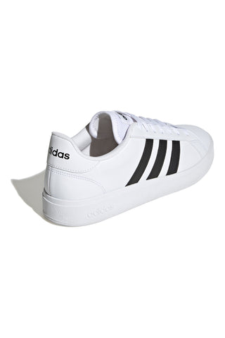 BELE SUPERGE Z VEZALKAMI ADIDAS GRAND COURT BASE 2.0