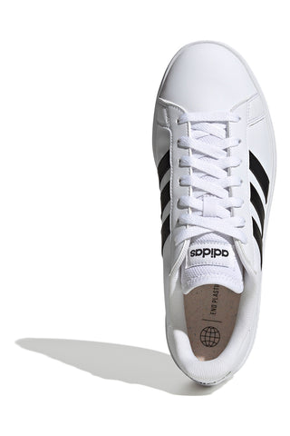BELE SUPERGE Z VEZALKAMI ADIDAS GRAND COURT BASE 2.0