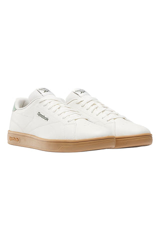 Bele superge z rjavim podplatom Reebok Court Clean