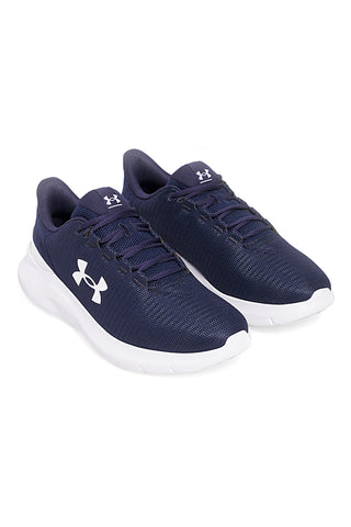 Črni tekaški čevlji z belo podplatom Under Armour Hovr DS Ridge TR