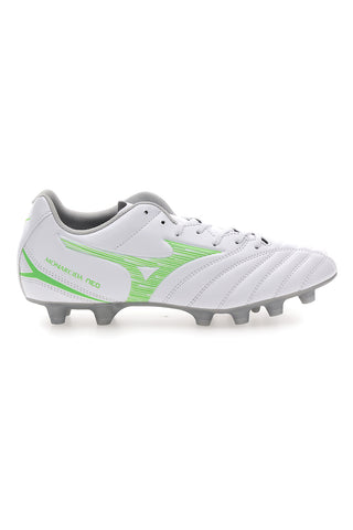 Bele nogometne čevlje za mehka tla MIZUNO MONARCIDA NEO III SELECT