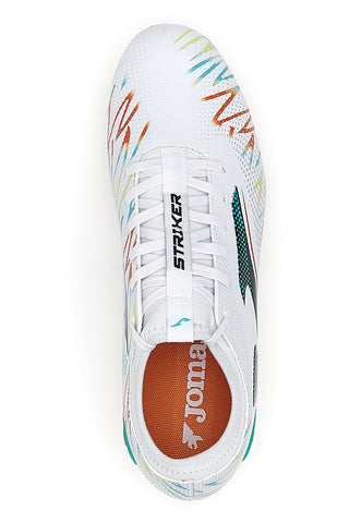 Bele nogometne čevlje z vezalkami JOMA STRIKER 2502