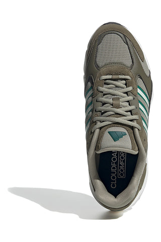 Zeleni dihalni športni copati z podplatom Cloudfoam Adidas CRAZYCHAOS 2000