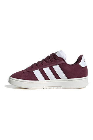 Bordeaux čevlji s podplatom Cloudfoam Adidas GRAND COURT ALPHA 00s