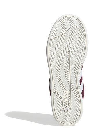 Bordeaux čevlji s podplatom Cloudfoam Adidas GRAND COURT ALPHA 00s
