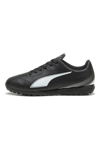 Črni nogometni čevlji iz sintetičnega materiala Puma Vitoria II TT Jr