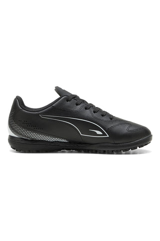 Črni nogometni čevlji iz sintetičnega materiala Puma Vitoria II TT Jr