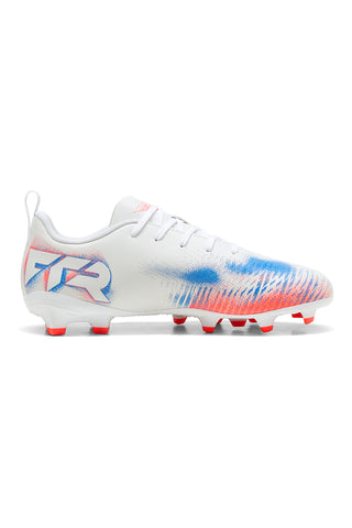 Bele nogometne čevlje Puma Future 8 Play FG/AG Jr