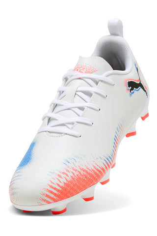 Bele nogometne čevlje Puma Future 8 Play FG/AG Jr