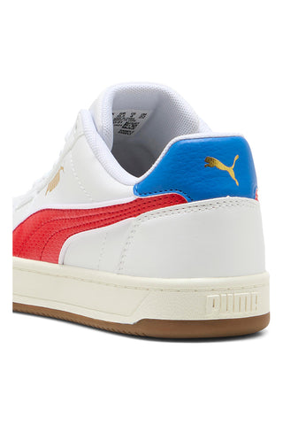 Bele superge z rdečimi in modrimi detajli Puma CAVEN 2.0 RETRO JR