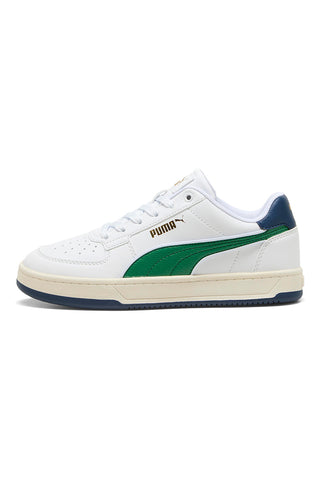 Bele superge z zelenimi in modrimi detajli Puma CAVEN 2.0 RETRO JR