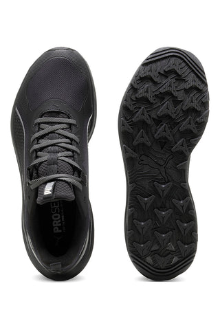 Črni nepremočljivi čevlji za tek v naravi Puma FLARE PRO TRAIL PTX