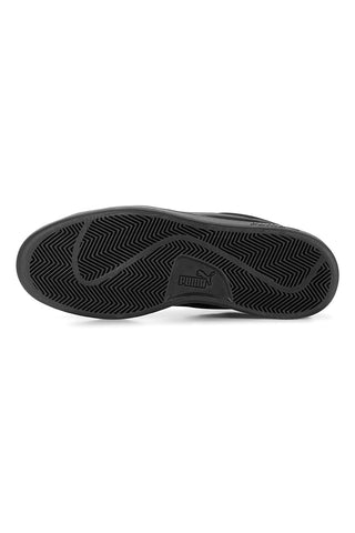 Črni čevlji iz usnja z vložkom SoftFoam+ Puma Smash 3.0