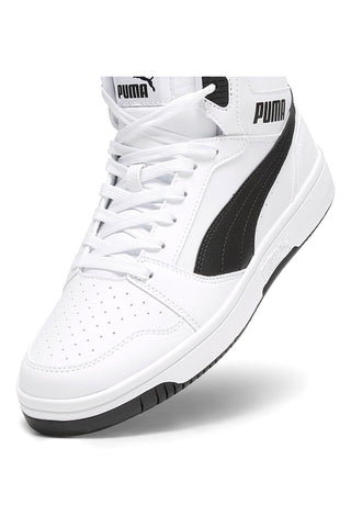Visoke bele superge z črnimi detajli Rebound V6 Puma