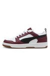 Bordeaux in bele nizke superge Puma Rebound V6 Low