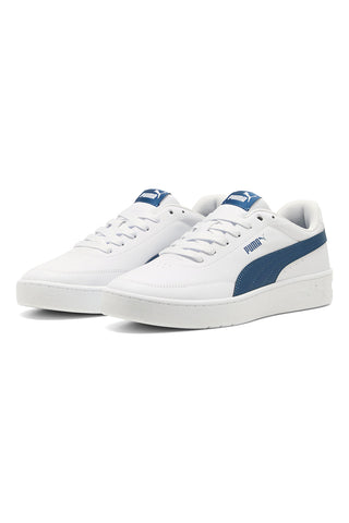 Bele superge z modrim profilom Court Classic Clean Puma