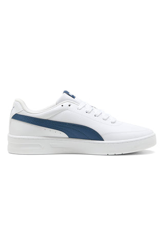 Bele superge z modrim profilom Court Classic Clean Puma