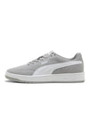 Sive superge iz usnja z gumijasto podplatom Puma Court Classic Clean SD