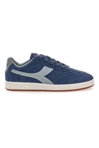 Modri superge iz semiša s sivimi detajli Diadora Kick