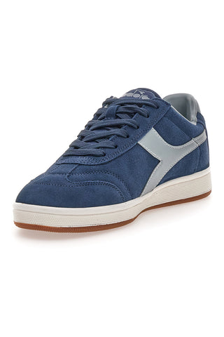 Modri superge iz semiša s sivimi detajli Diadora Kick
